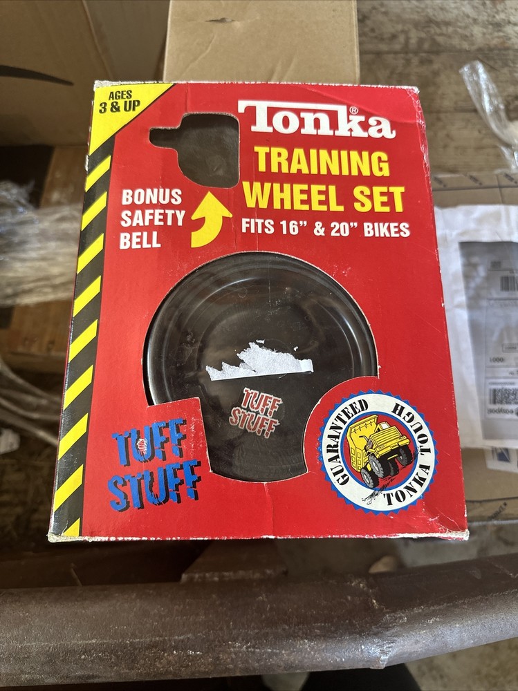 Tonka TUFF STUFF Training Wheel Set For 16" - 20" Bikes
