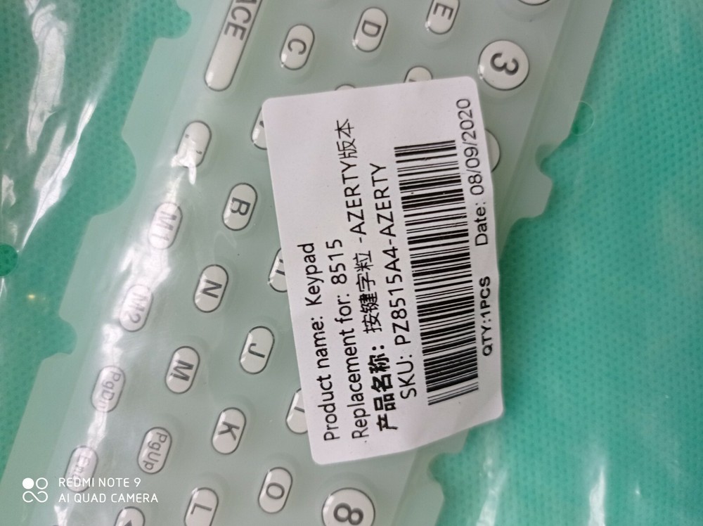 KEYPAD REPLACEMENT - QWERTY KEYBOARD FOR PSION 8515