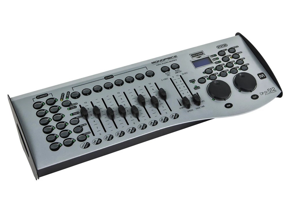 Monoprice DMX-512 Controller | 16-Channel - Stage Right Series