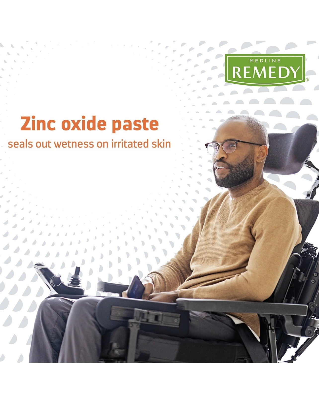 Medline Remedy Zinc Oxide Paste Skin Protectant, Vanilla Scent, 4 OZ, 2 pack