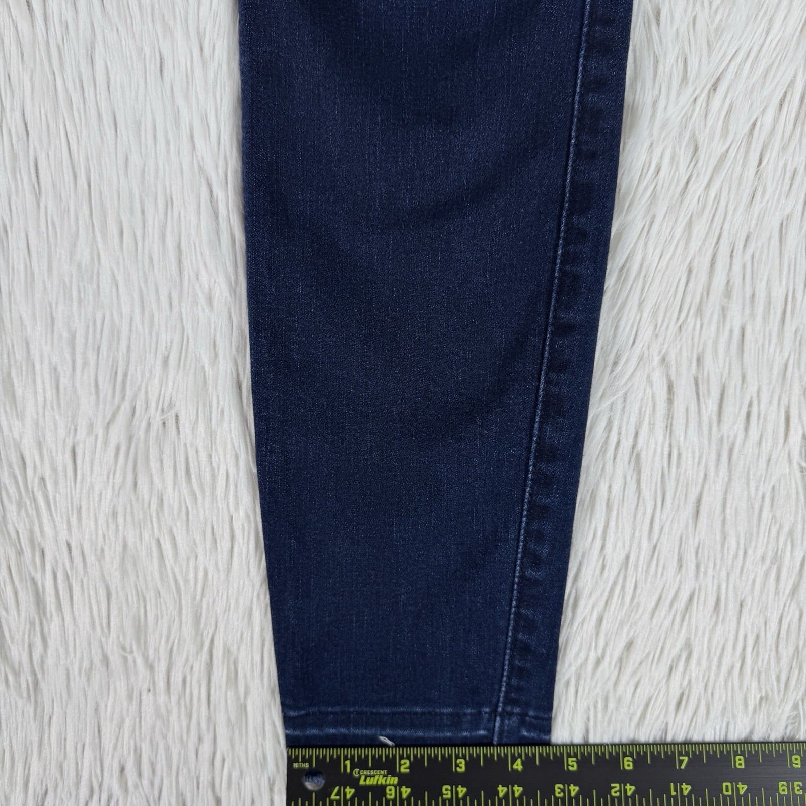 7 For All Mankind Gwenevere Dark Wash High Waist Ankle Denim Jeans Women's 26