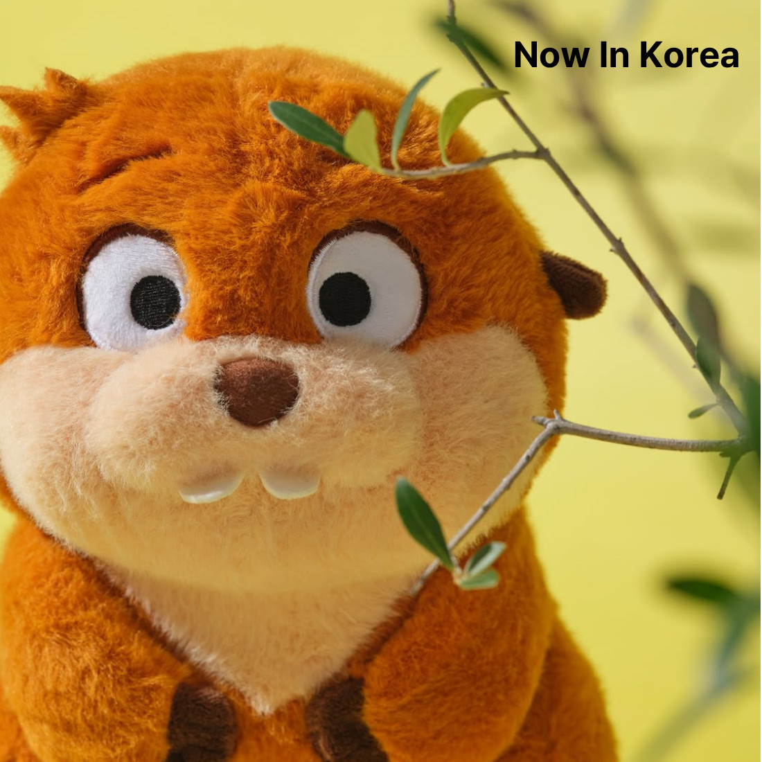 Disney Pixar Hoppers 2026 Movie Official Mabel Plush 25cm 10''from Korea Theater