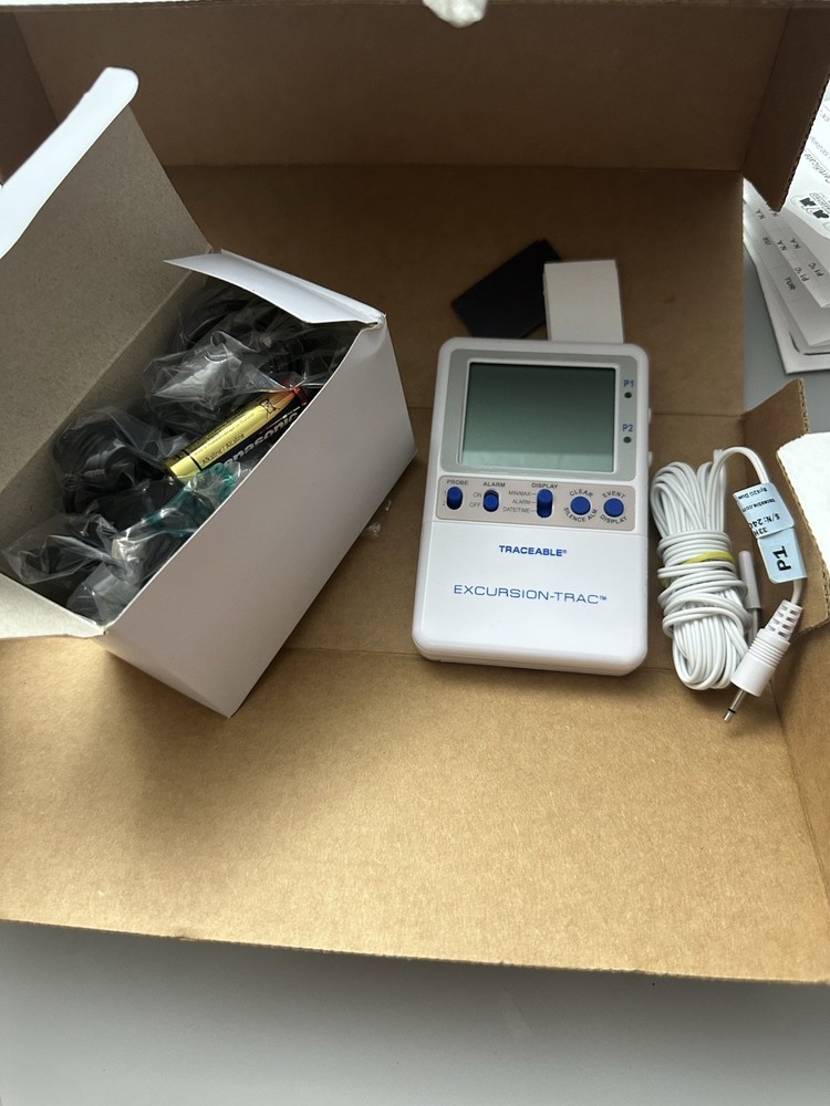 Control Company Excursion-Trac Digital Datalogging Thermometer w/ Calibration C…