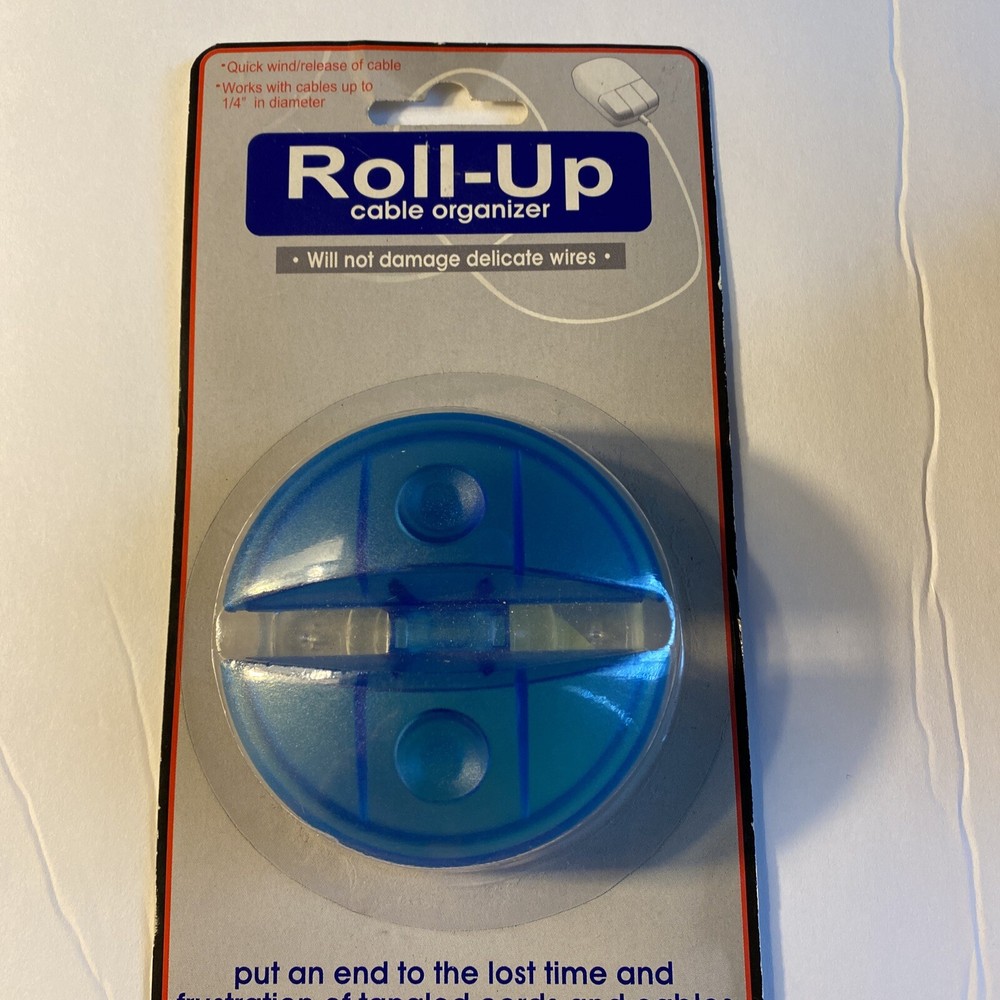 Roll Up Cable organizer (Blue) AUCT#4173