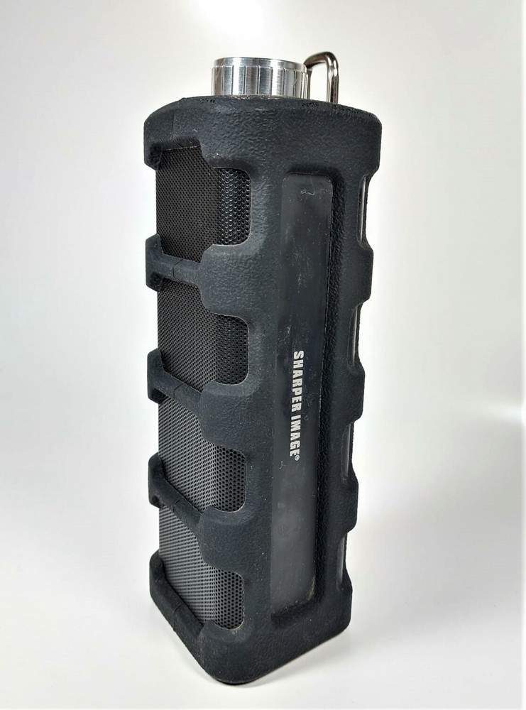 Sharper Image Rubberized Sport SPEAKER BOX for Mobile Devices