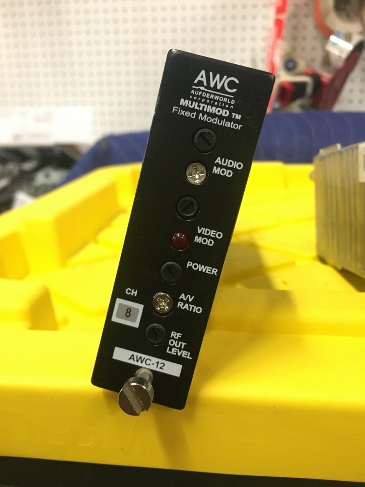 Aufderworld AWC-12 MULTIMOD Fixed Modulator Channel 8