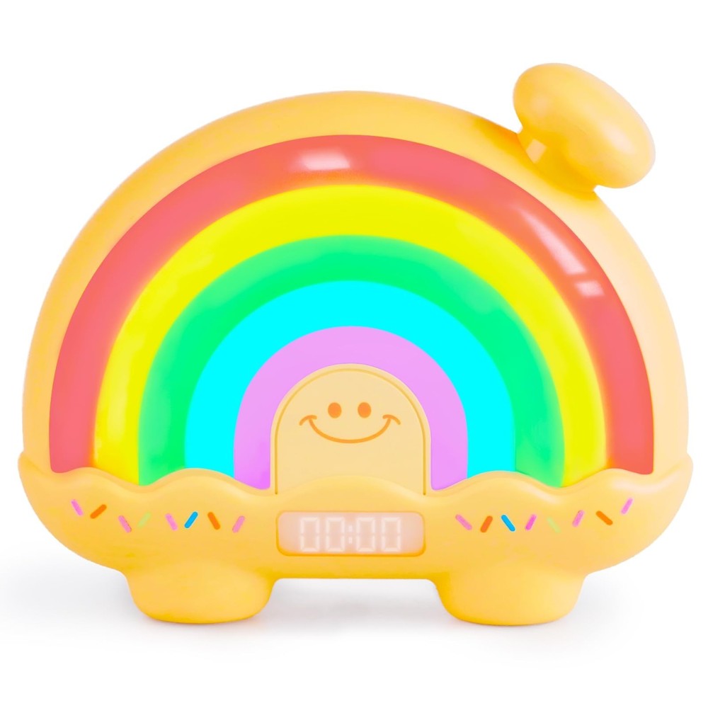 Color-Changing Rainbow Visual Timer for Kids - Night Light, Magnetic, Classroom