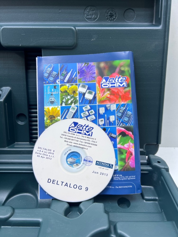 Delta OHM HD2105.2 – pH/mV meter-Thermometer Data Logger