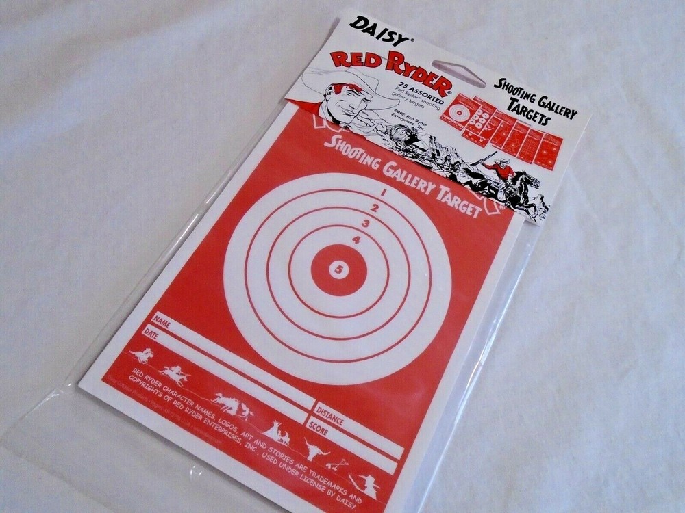 NWT Daisy RED RYDER SHOOTING GALLERY TARGETS 25 Assorted