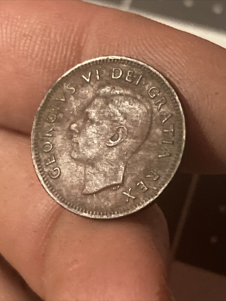 Vintage 1949 Canada 1 Cent Coin