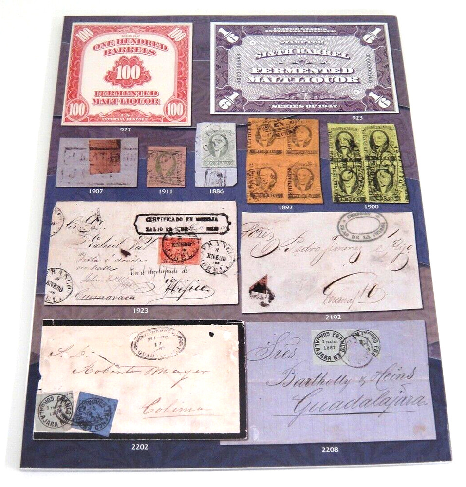 Regency Superior Stamp Auction Catalog 2005 Provisionals Booklets Plate Blocks