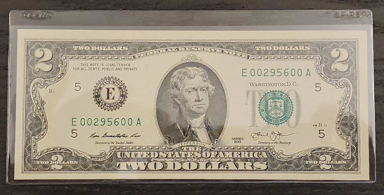 5 BCW SR-RB Semi-Rigid Regular Bill Currency Sleeves for US Small Size Notes