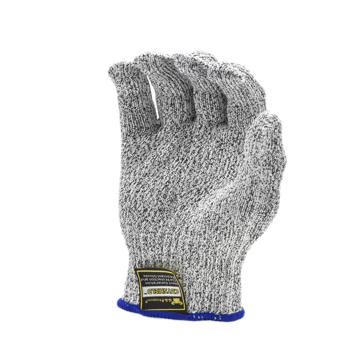 G & F 57100 CutSHIELD Classic Kitchen Cut & Slash Resistant Gloves, Grey, 1 Pair