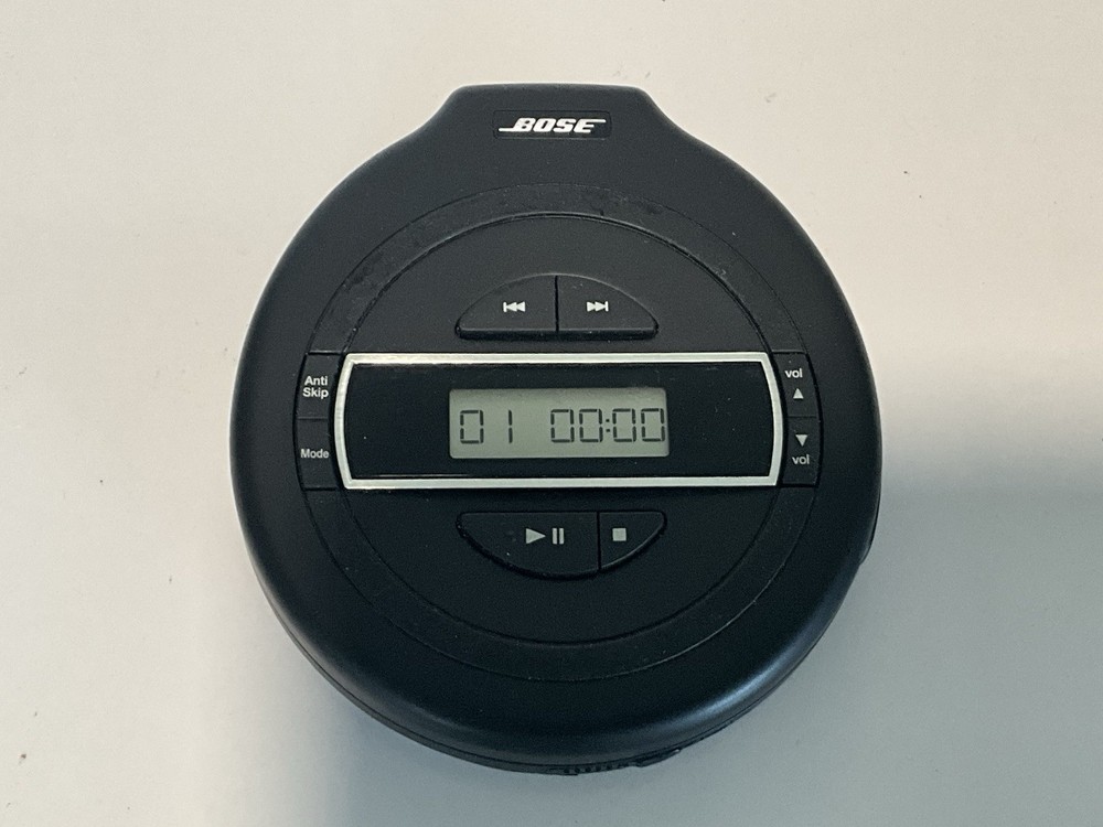 BOSE Walkman Discman PM-1 Portable CD Player With Anti-Skip Technology WORKING