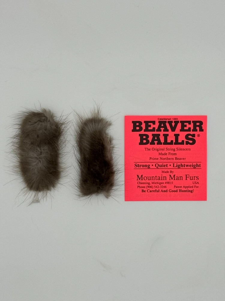 Beaver Balls - Beaver Fur Bow String Silencers
