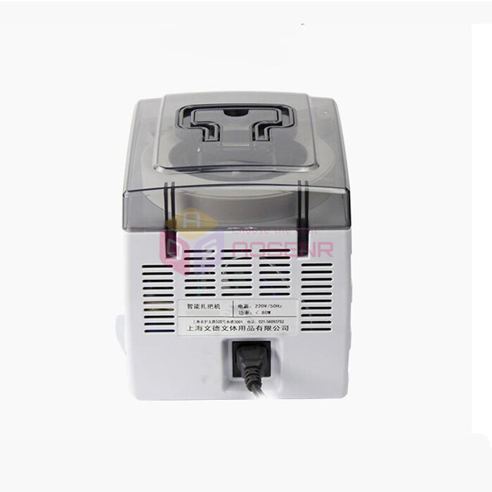 220V Intelligent Banknote Binder Bundling Machine Money Packer Binding Machine