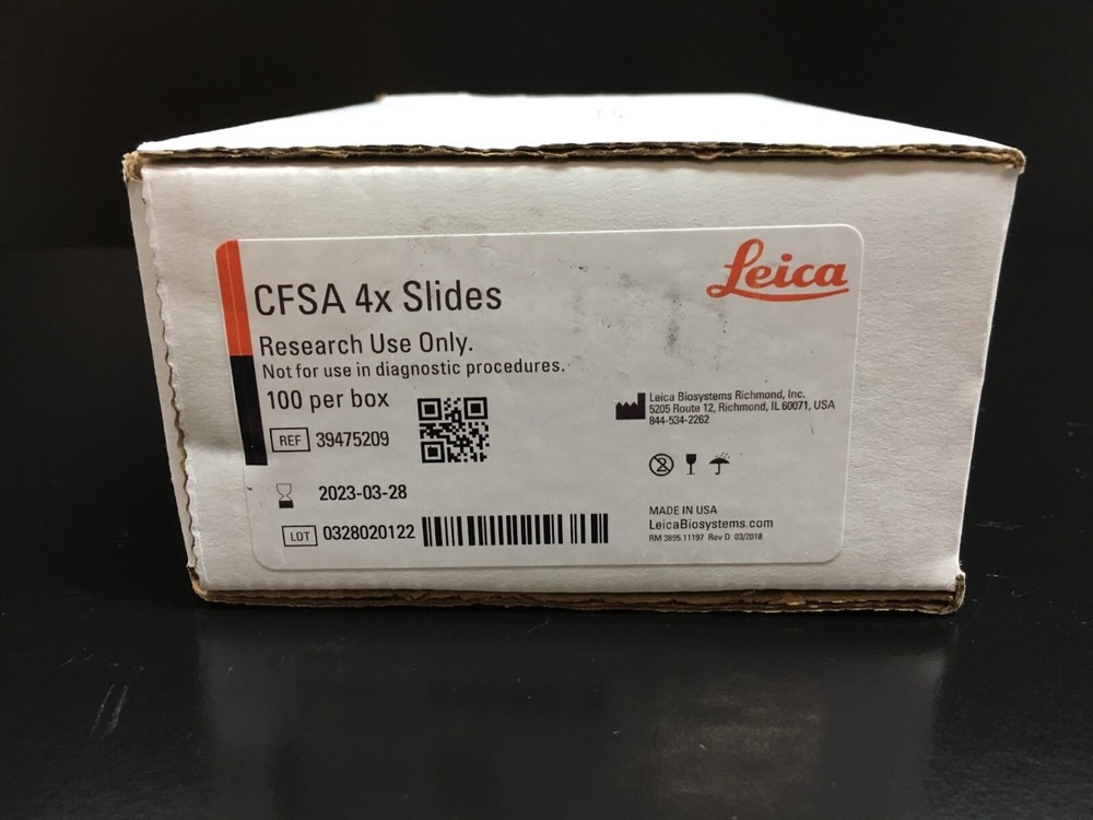 Leica Ref 39475209 CFSA 4X Sample Slides