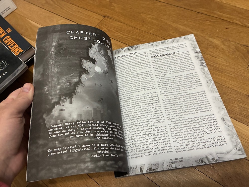 Orpheus RPG: Shadow Games White Wolf