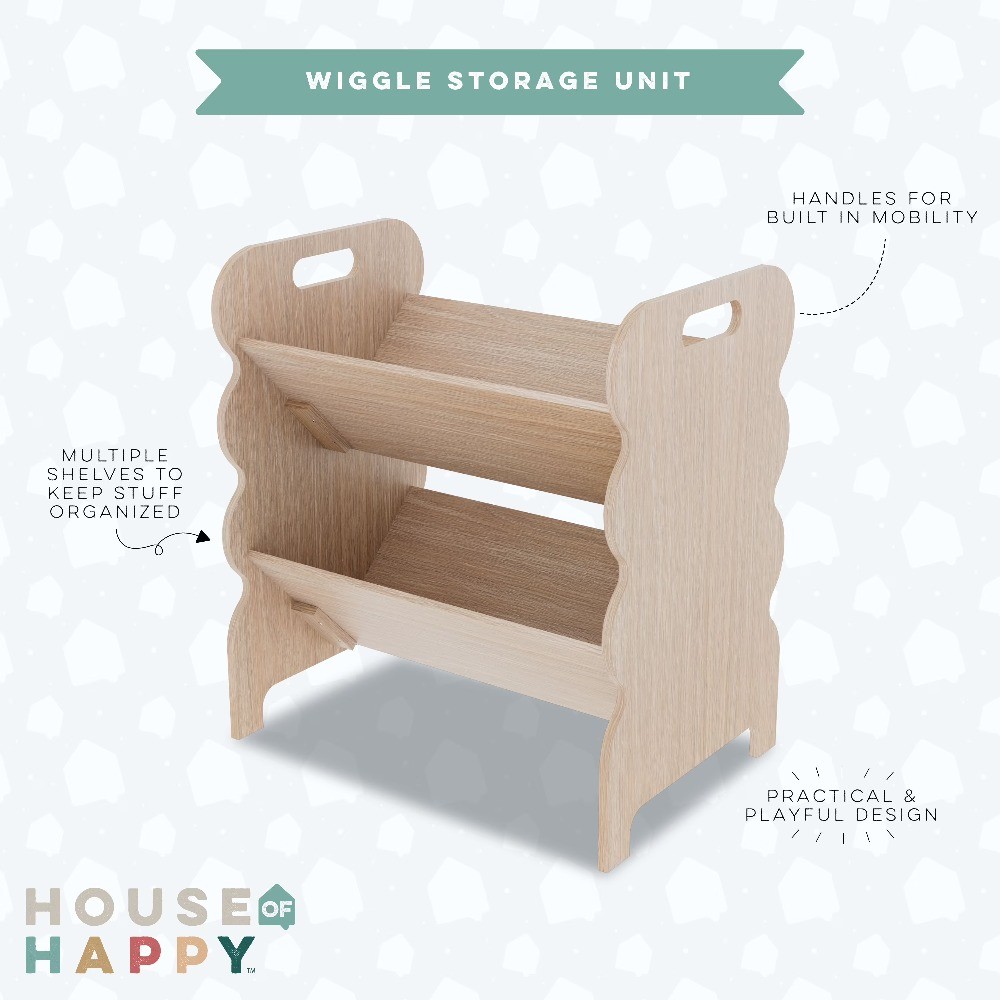 Wiggle Storage Unit, Natural