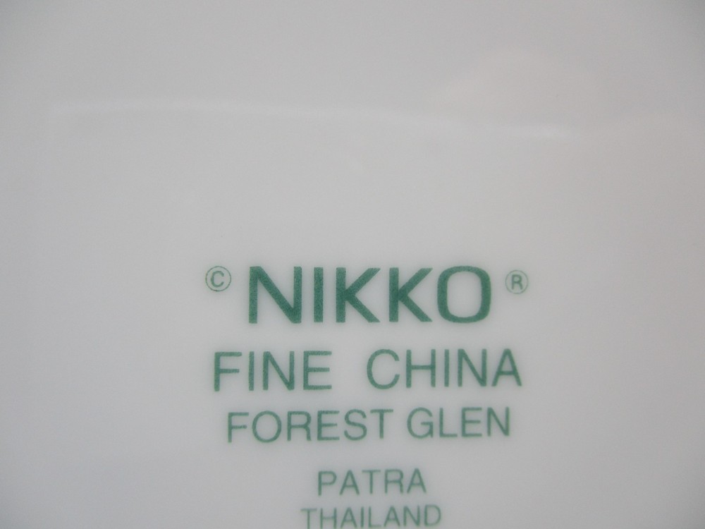 NIKKO FOREST GLEN - 2 DINNER PLATES - 10 5/8" 1202D