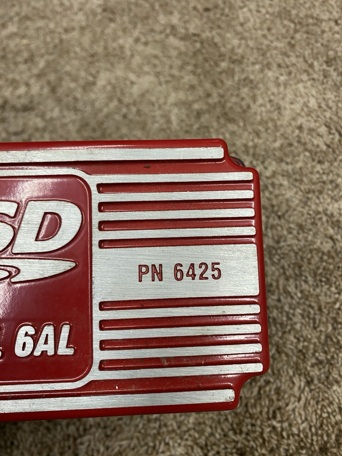 MSD Ignition Digital 6AL Box 6425 Fender Well Bracket Great Condition Like New