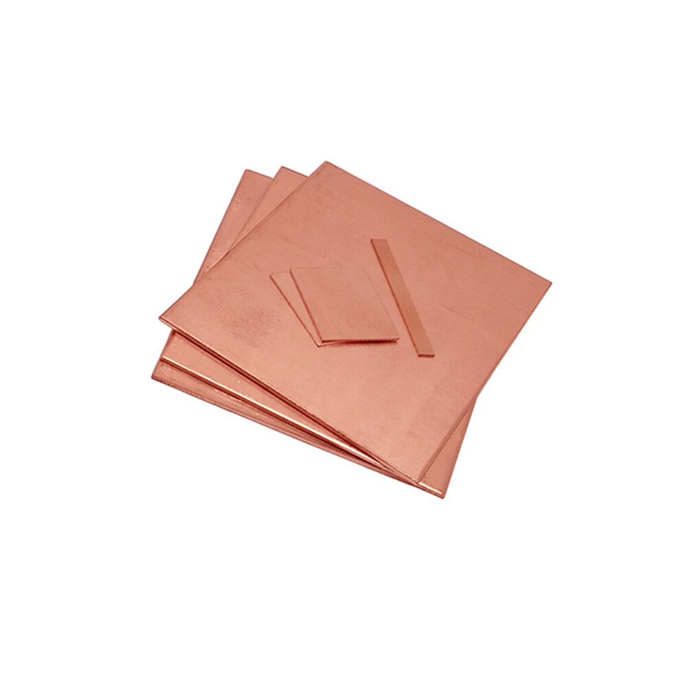 1pcs 99.9% Pure Copper Cu Metal Plate Copper Flat Stock Copper Sheet Select Size