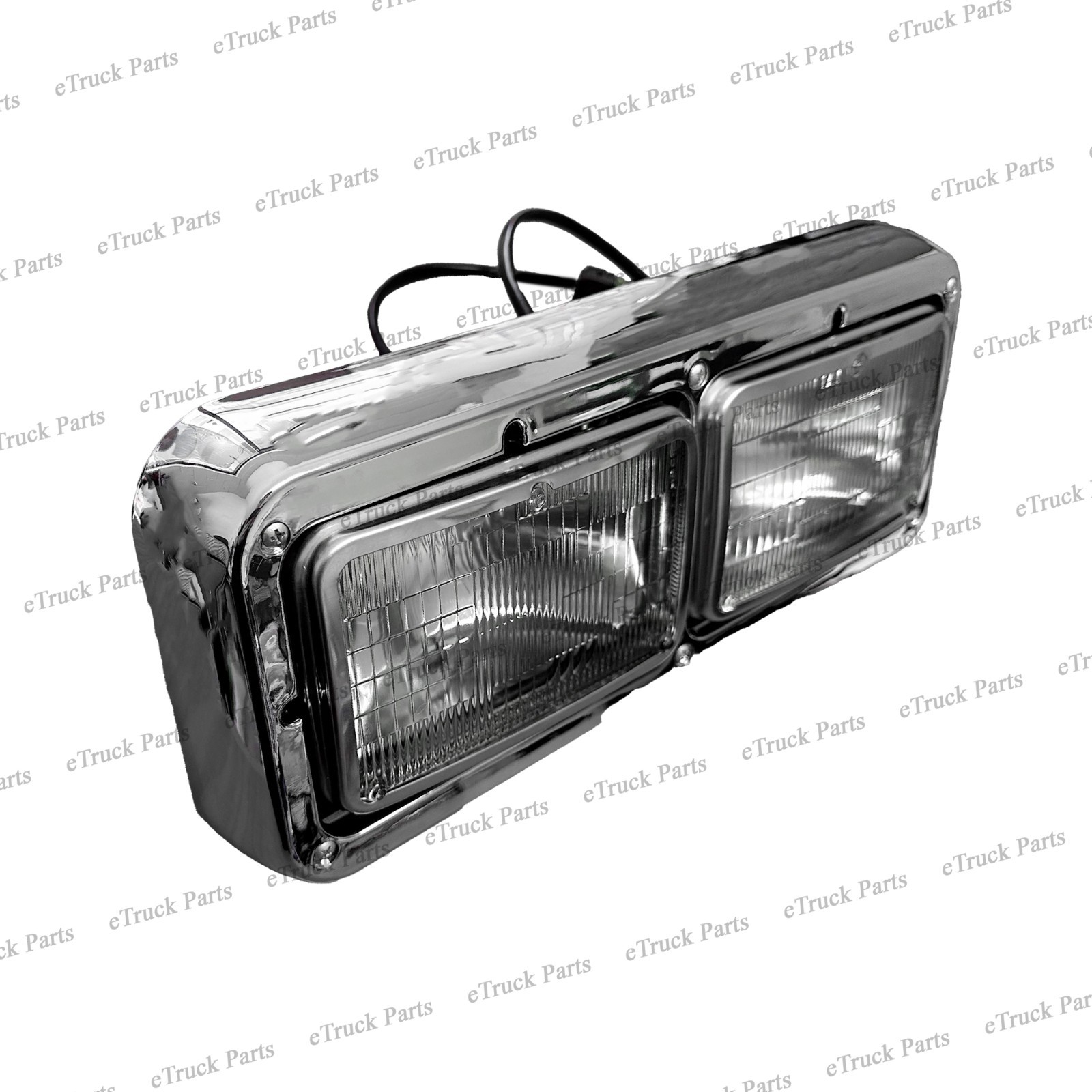 Kenworth W900 T800 T600 Passenger Side Headlight Assembly w/ Bezel