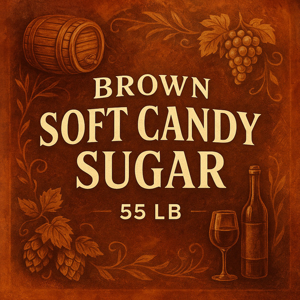 LD Carlson Brown Soft Candy Sugar – 55 LB