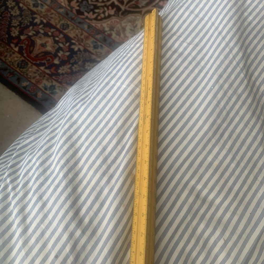 DIETZGEN 31626 ENGINE DIVIDED TRIANGULAR WOODEN RULER