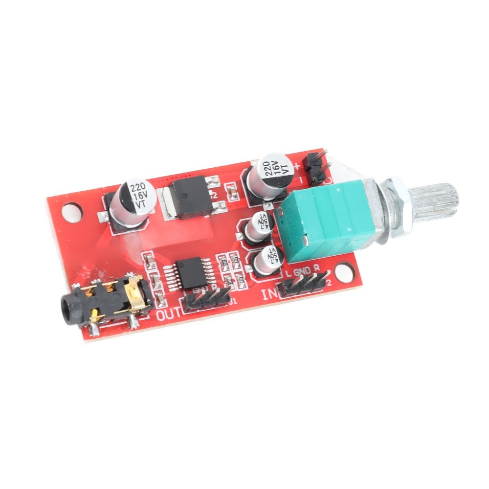 Headphone Amplifier Module 3.5mm Interface Earphone Preamplifier Board DC 3‑12V