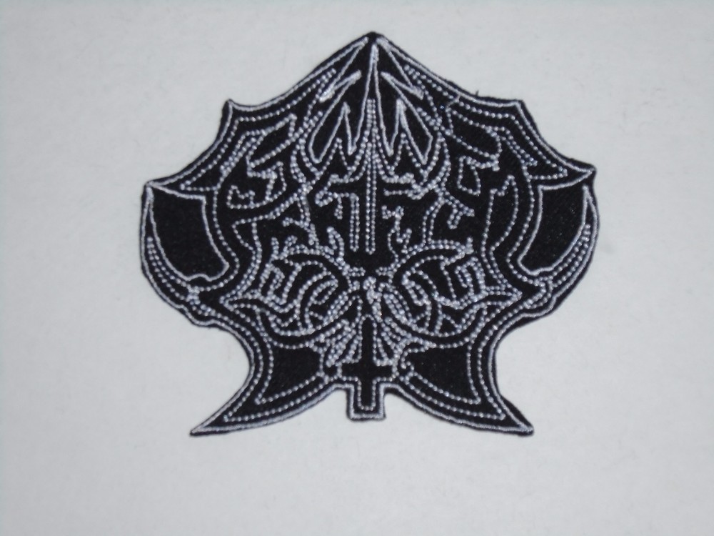 ABRUPTUM BLACK METAL IRON ON EMBROIDERED PATCH