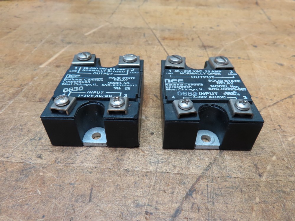 NCC SNC-R2025-507 solid state relay 3-30VAC (@D91)