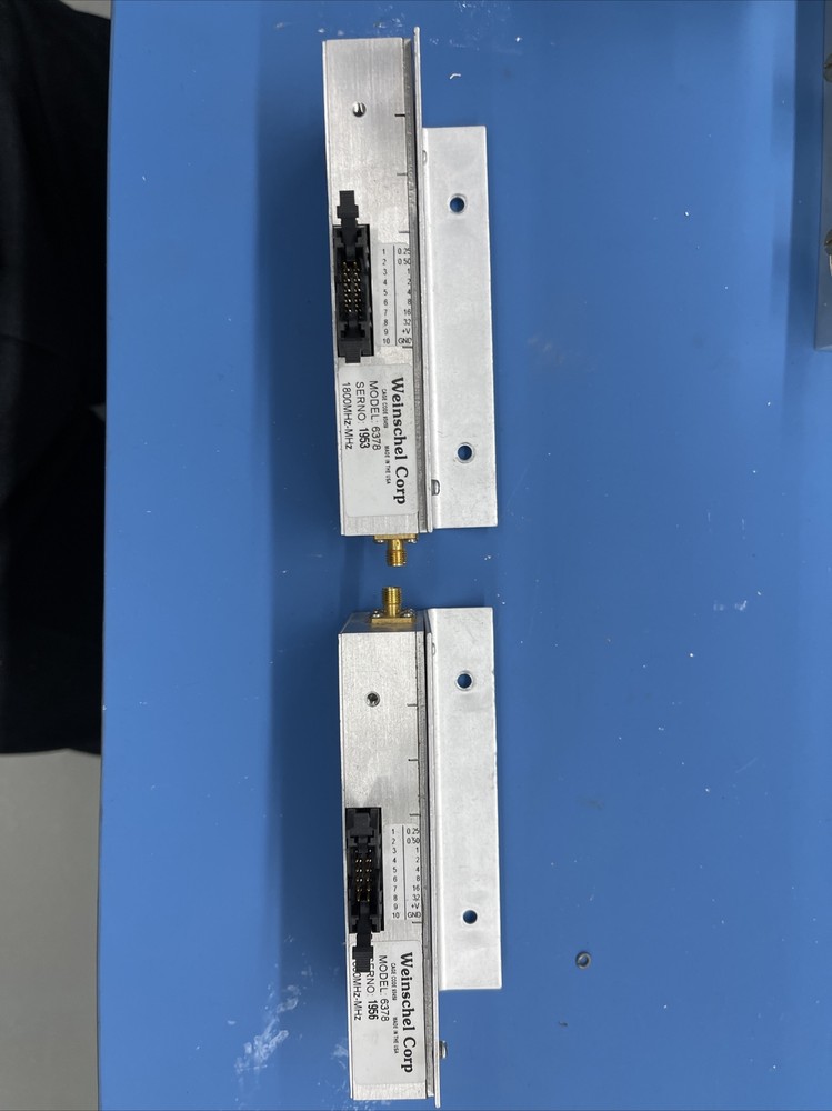 Aeroflex/Weinschel,  6378 Programmable Attenuators 2 Pcs