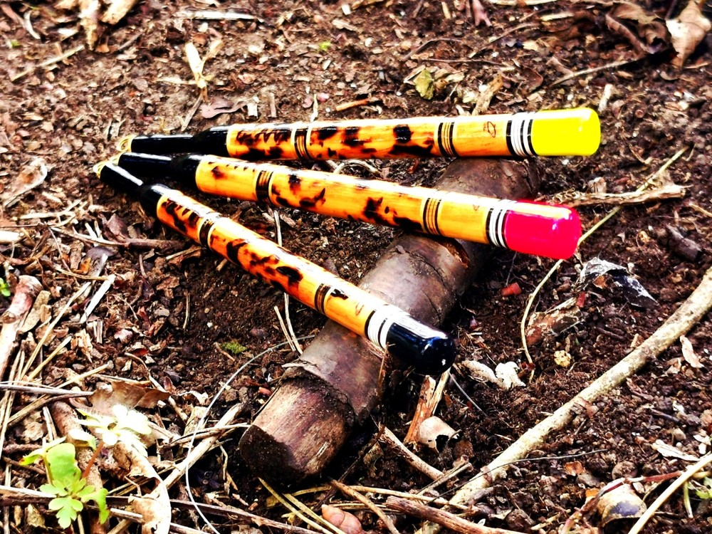 Handmade Scorched Carp Stalker Floats