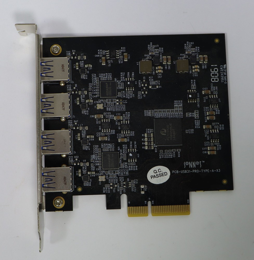 Sonnet Alegro Pro 4x USB A 10 PCI-e Card PCB-USB31-PRO-TYPE-A-X3