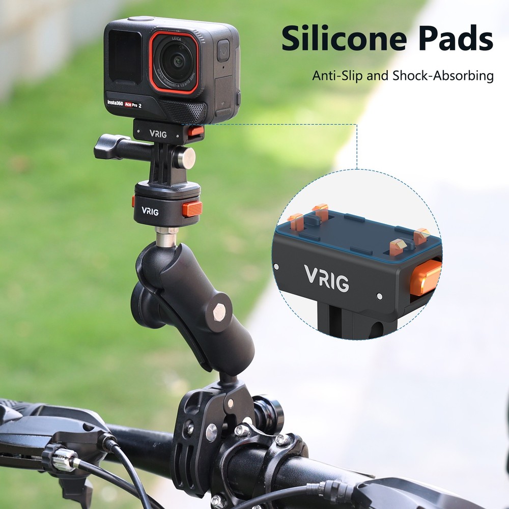 Lightweight Quick Release Mount VRIG Magnetic Camera 2-Prong Camera Mount Base