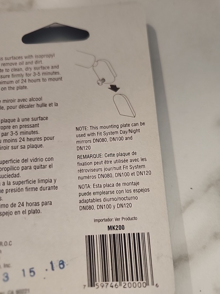 K Source MK200 Rear View Mirror