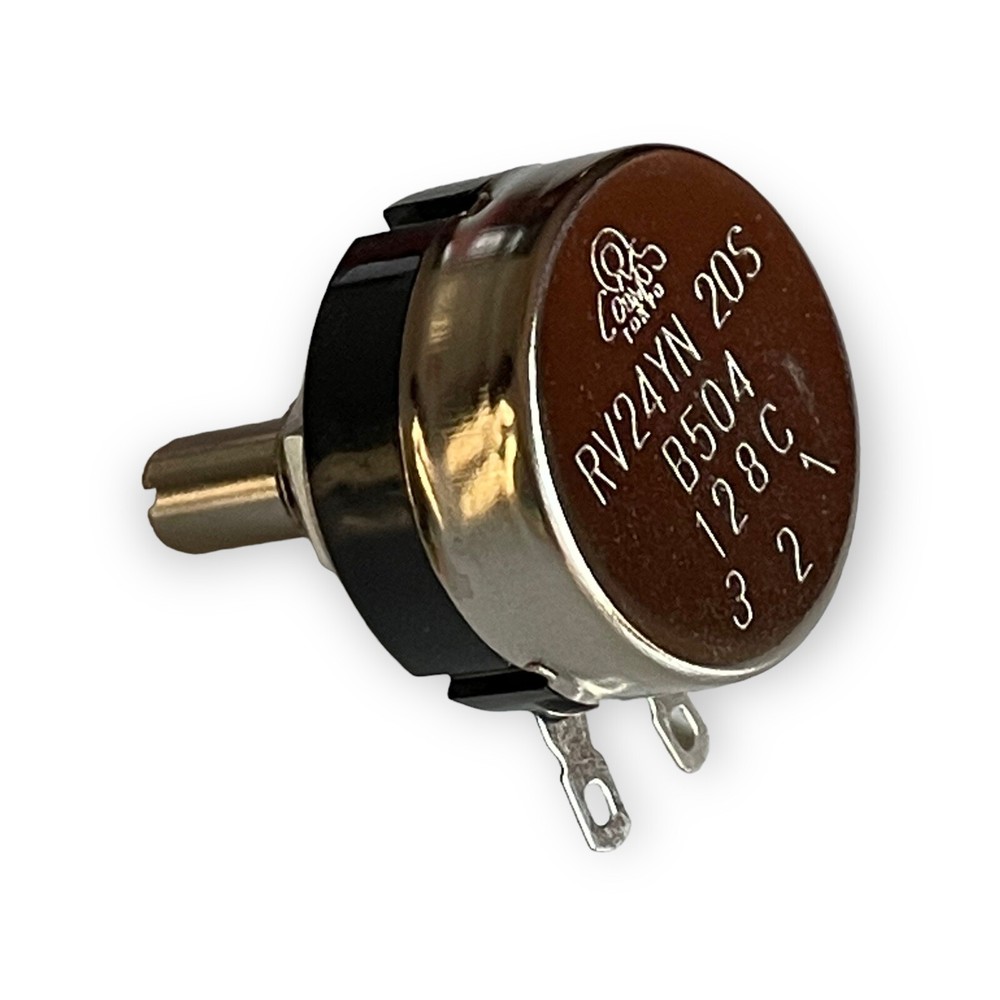 Rotary Potentiometer B504 Replacement RV24YN20S 500k Ohm Panel Mount Single