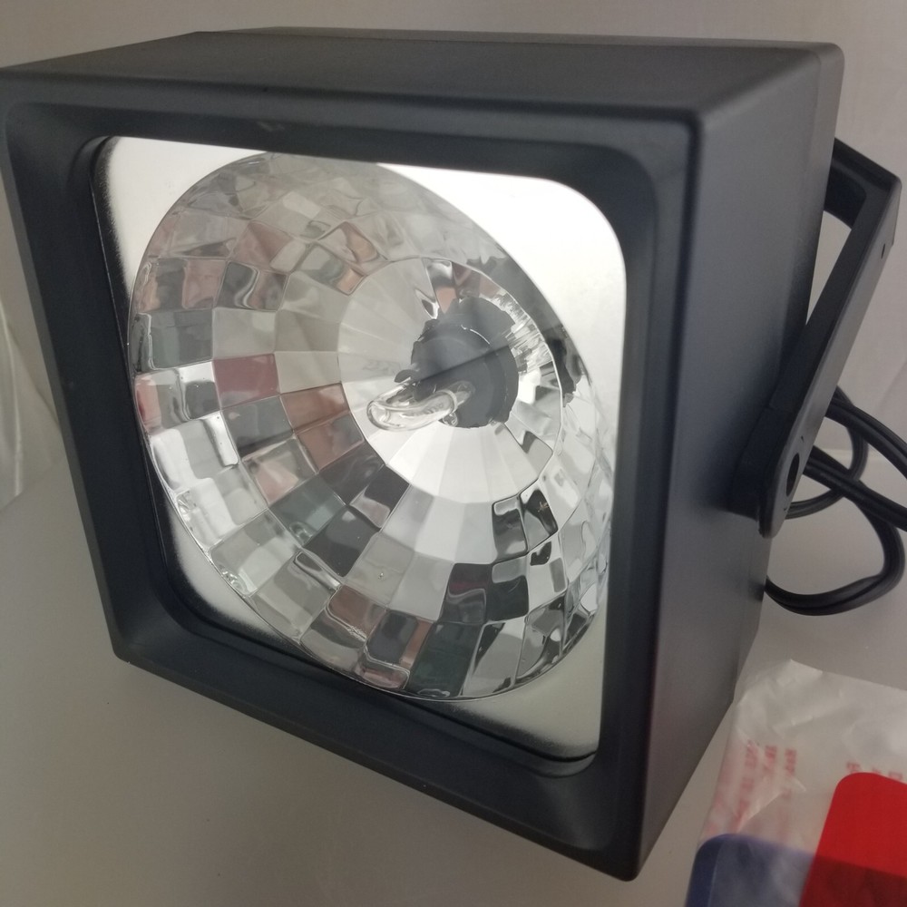Psycho Strobe Light- 3 Color Panels- Speed Adjuster Halloween