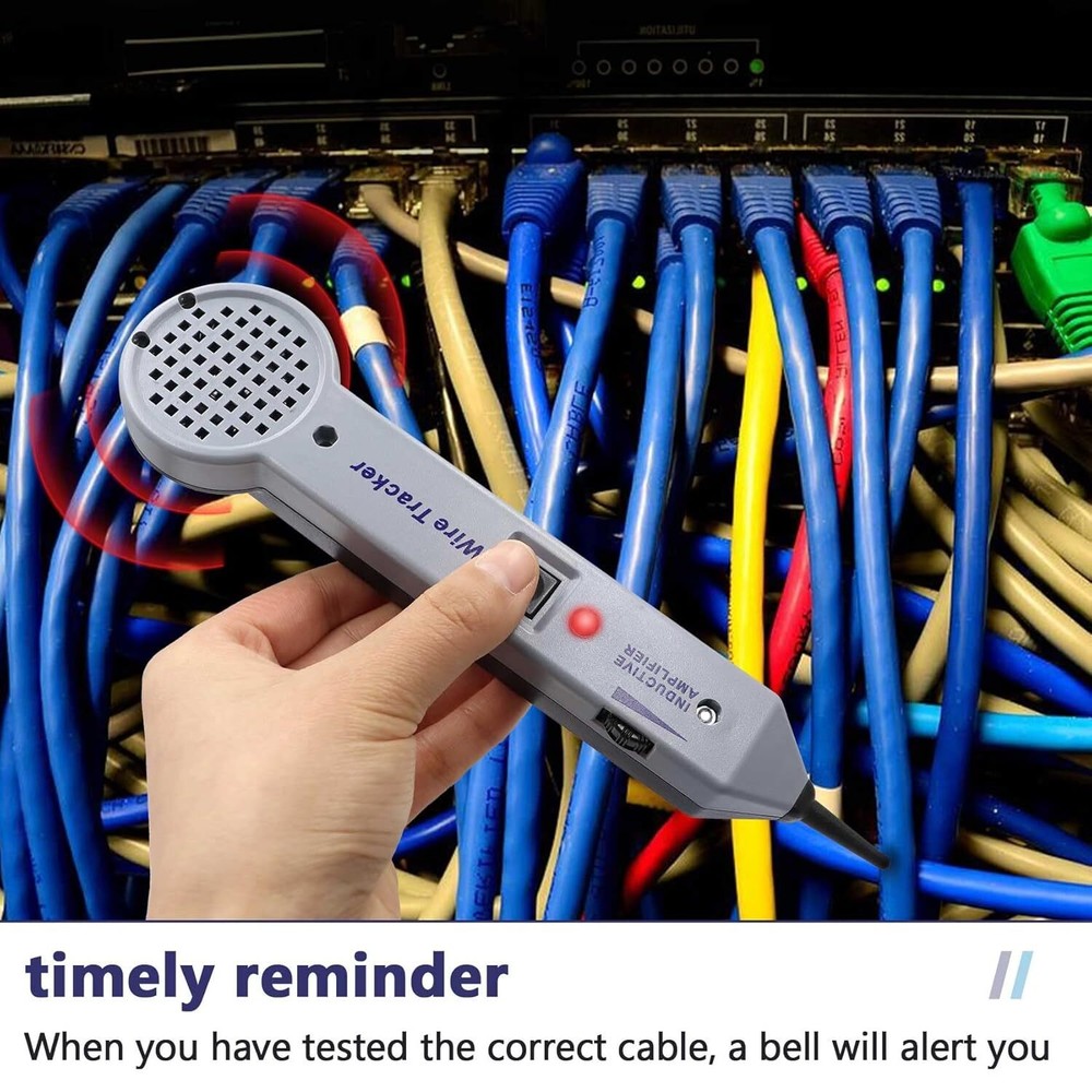 High Accuracy Wire Tracer Circuit Tester Kit (200EP) for Network Cables