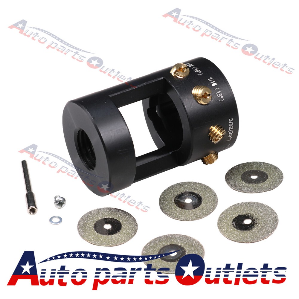 Fits TIG Welding Tungsten Grinder & Sharpener Multi-Angle Offsets Head Tool NEW