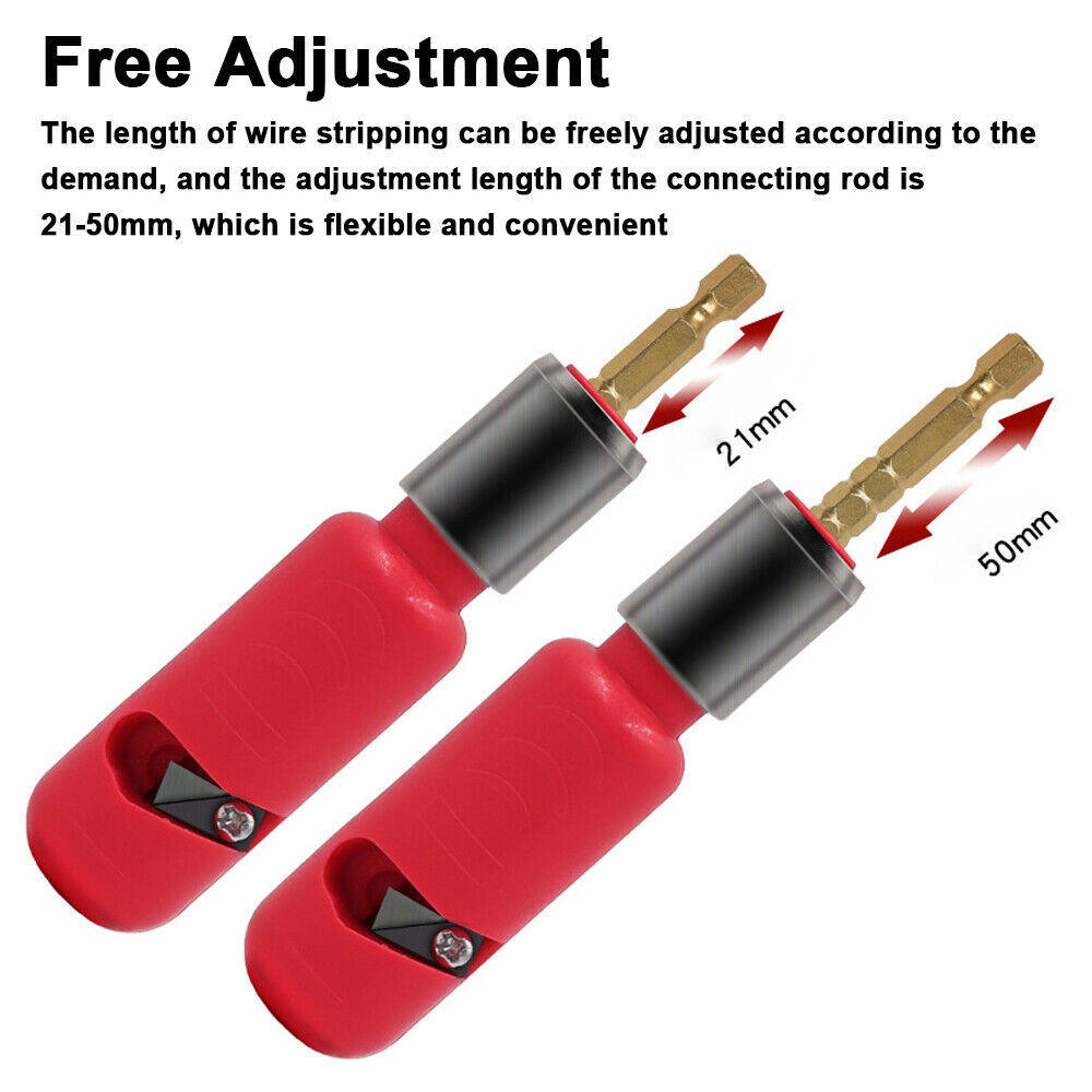 Drill Wire Stripper Fast Electric Wire Peeling Machine Auto Cable Stripping Tool
