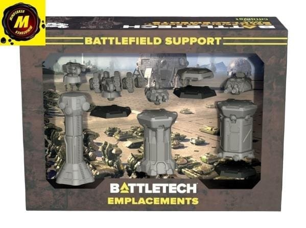 BattleTech: Miniature ForcePack - Battlefield Support Emplacements - #CAT 357...