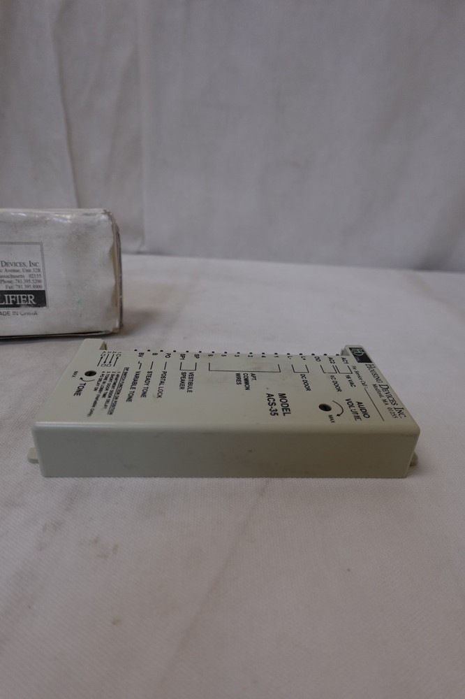 HD Housing Devices Inc - Intercom Amplifier ACS-35 NOS