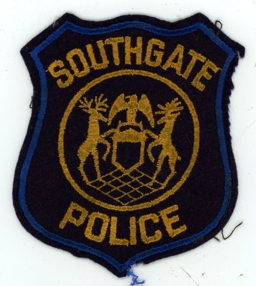 MICHIGAN MI SOUTHGATE POLICE NICE SHOULDER PATCH SHERIFF