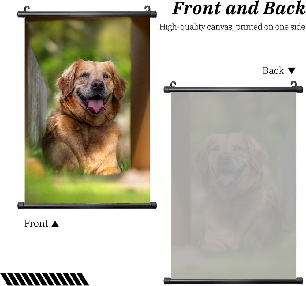 Custom Canvas Scroll Poster Personalized Customize Different Sizes