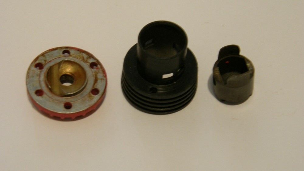 McCoy 19 Model Airplane Engine Cylinder Head, Cylinder with Piston Matched Set