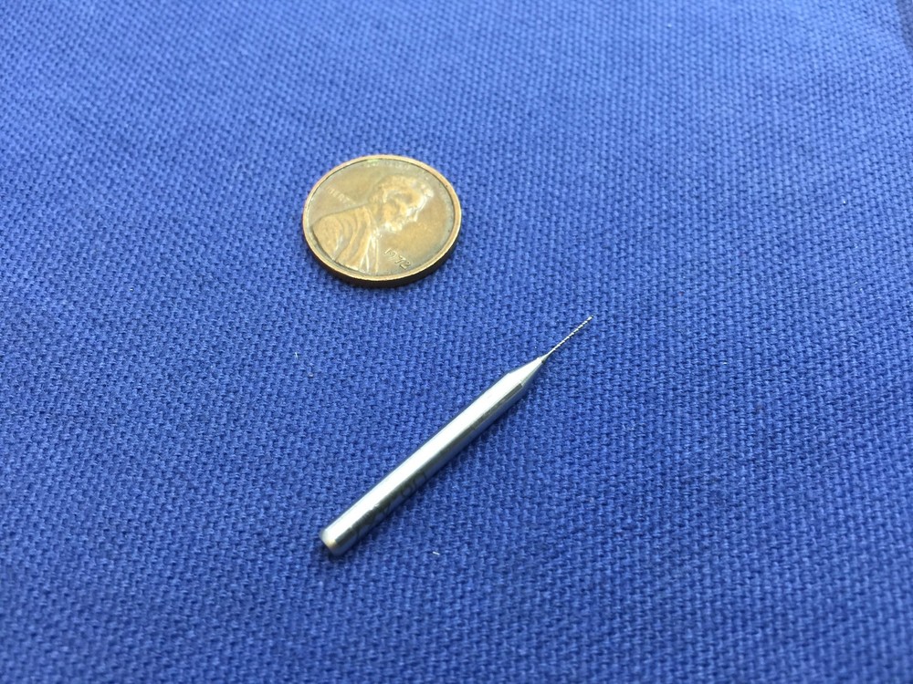 3 Pieces Drill bit micro 3D Printer .4mm Extruder Nozzle Head Cleaner C8