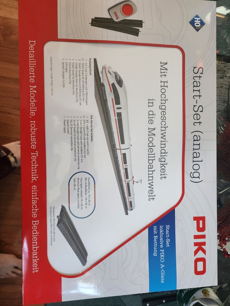 Piko ICE 3 Starter Set 57196 HO Scale DC