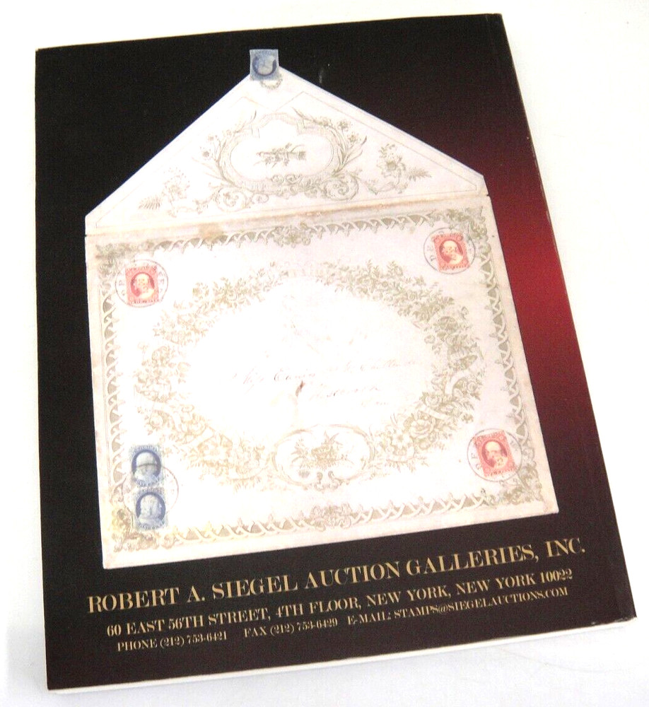 Siegel Auction Catalog Confederate States Postal History Military Mail Covers